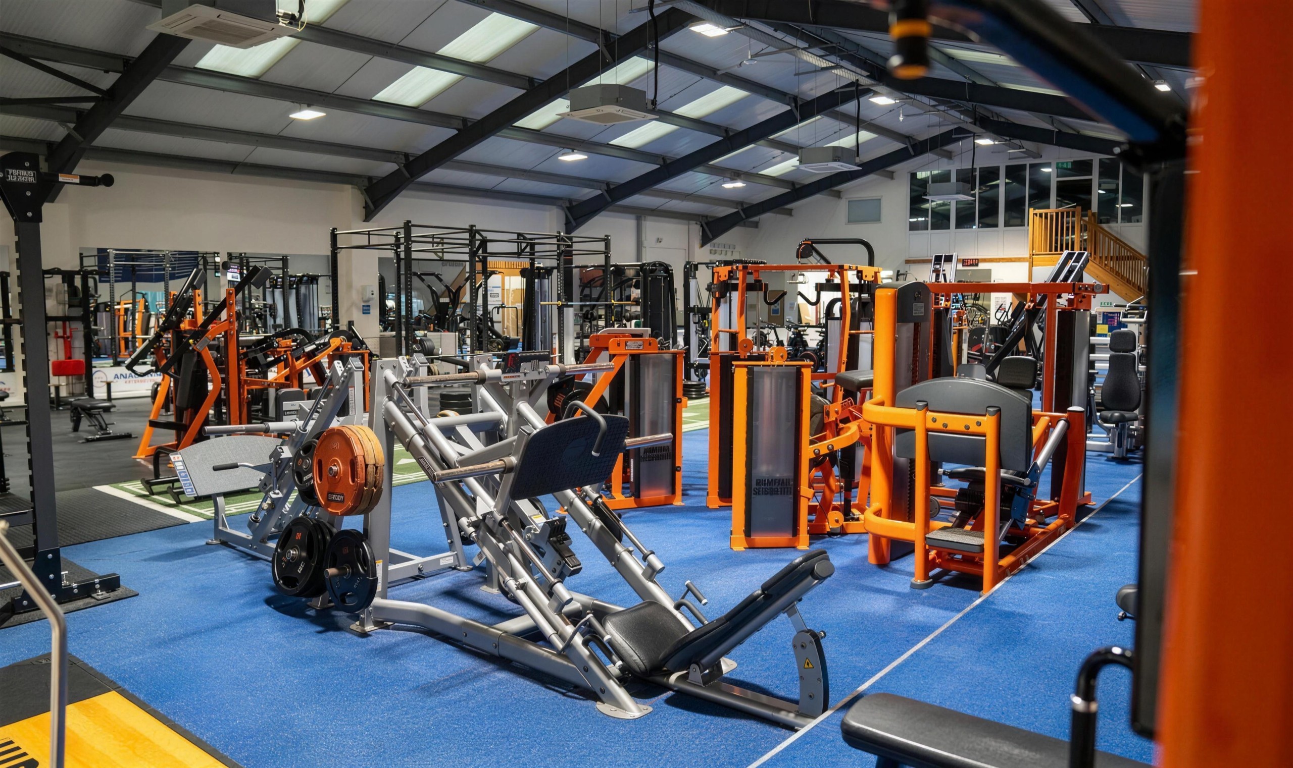 The resistance machine floor at Amazon Gym