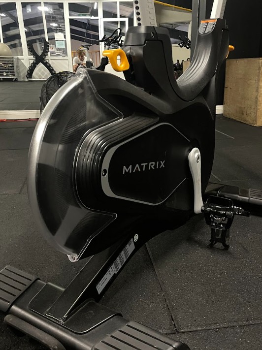 Matrix spin bike detail